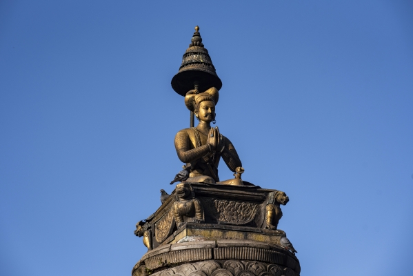 Statue King Bhupatindra Malla